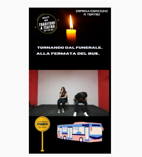 Alla fermata…dopo un funerale!