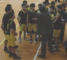 Il coach consiglia gli allievi
