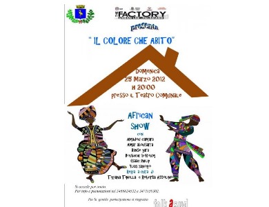 “Il Colore che Abito” – Spettacolo teatrale