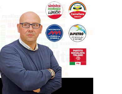 Coalizione “Cervellera Sindaco”, Tutte le Liste e i Candidati