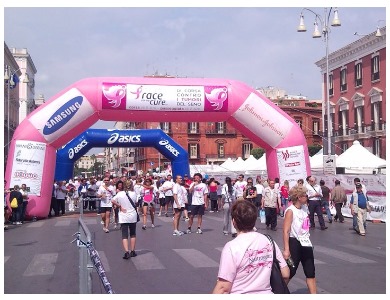 BARI 27 MAGGIO 2012 PARTECIPIAMO TUTTI ALLA CORSA CONTRO I TUMORI AL SENO