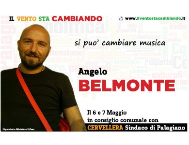 Angelo Belmonte su FB: “La gente e’ stanca ed indignata”