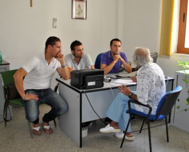 Conferenza stampa di Tagariello, Lippolis e Latagliata. di Giuseppe Favale