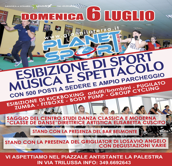 Planet Sport Palagiano in festa