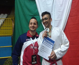 TAEKWONDO. MARIO LASIGNA VICE CAMPIONE ITALIANO ROSSE SENIOR