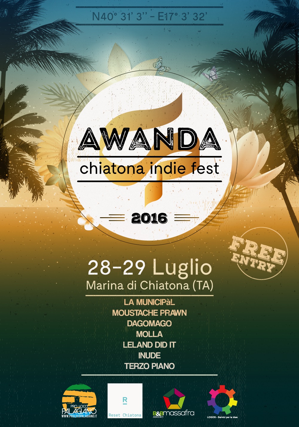 Il primo Festival della Musica Indipendente a Marina di Chiatona