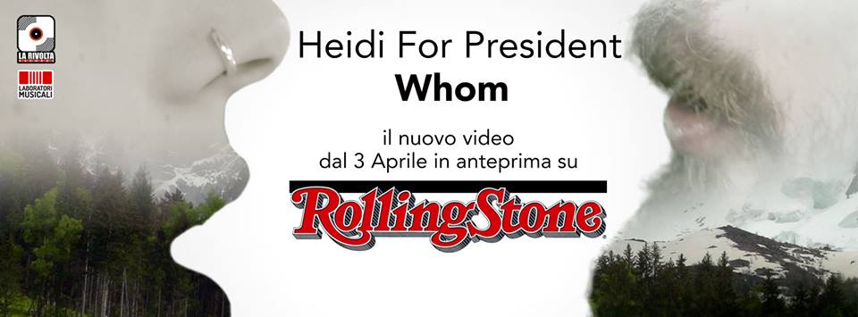 In anteprima nazionale su Rollingstone.it il video che anticipa il primo album del gruppo palagianese ” Heidi For president”