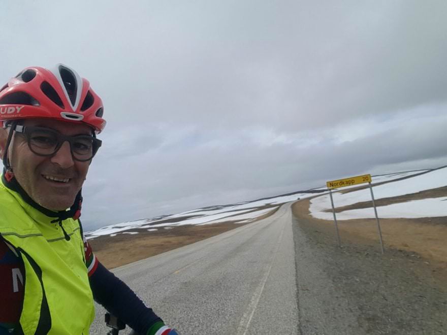 E’ palagianese il primo pugliese ad aver viaggiato in solitaria a bordo di una bici da Taranto a Capo Nord.