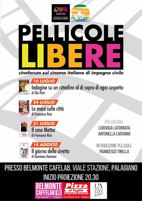 A Palagiano Rassegna Cineforum PELLICOLE LIBERE