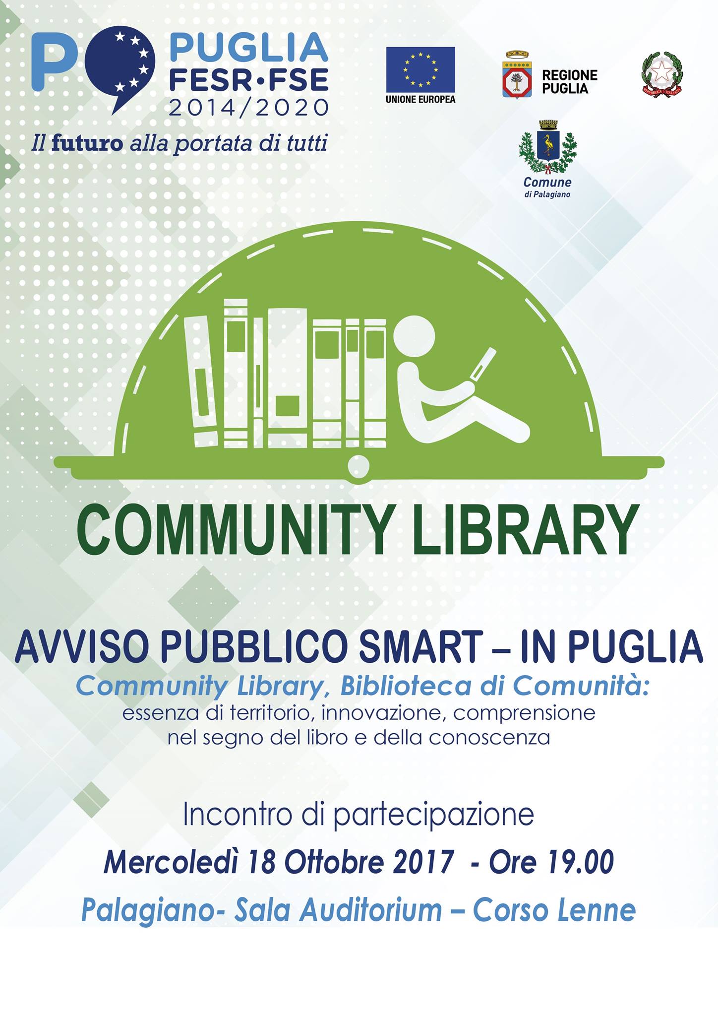 Community library: la Biblioteca partecipata. A Palagiano