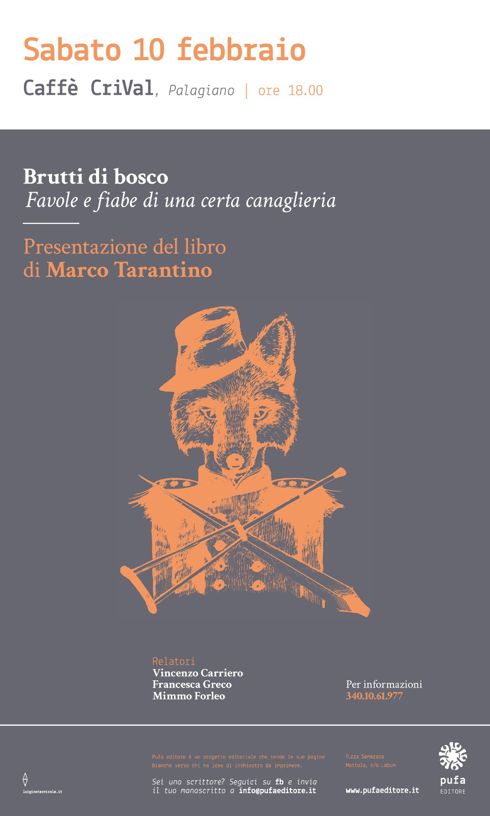 A Palagiano “Brutti di Bosco”