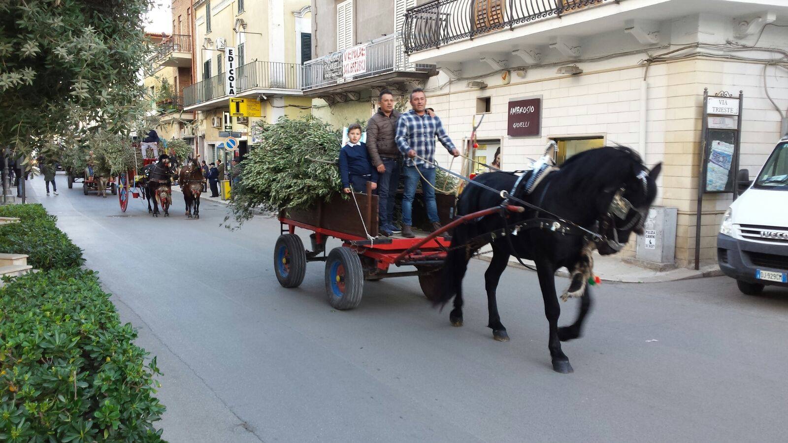 Rinnovata la tradizionale festa dei falò, dal quartiere Bachelet al campo San Nicola. Il paese riscopre la voglia di aggregarsi e stare insieme