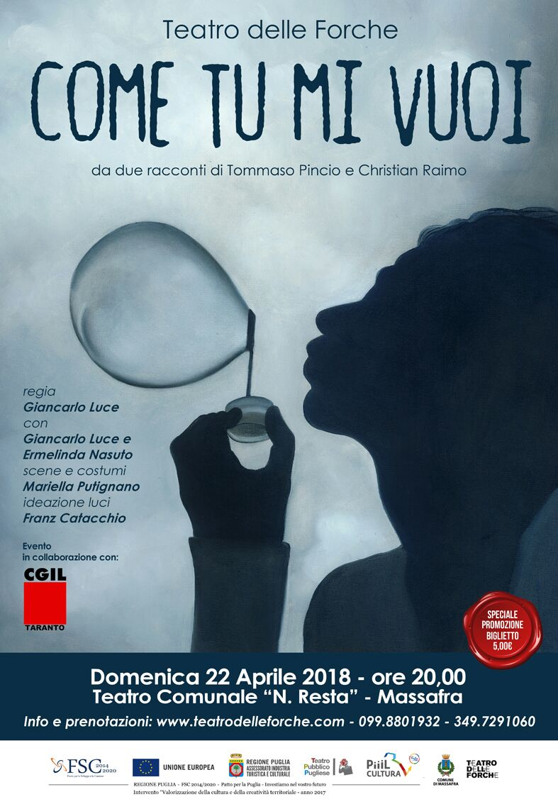 “Come tu mi vuoi” a teatro!