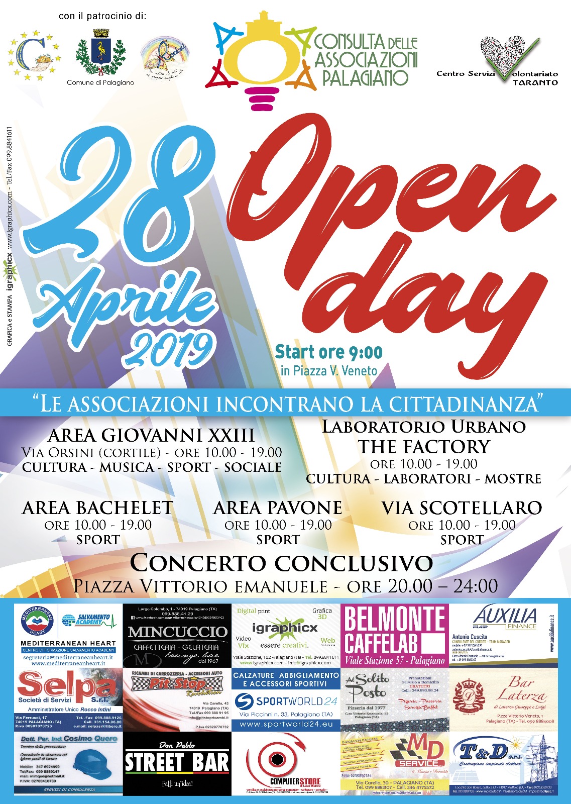 A Palagiano il primo Open Day delle associazioni