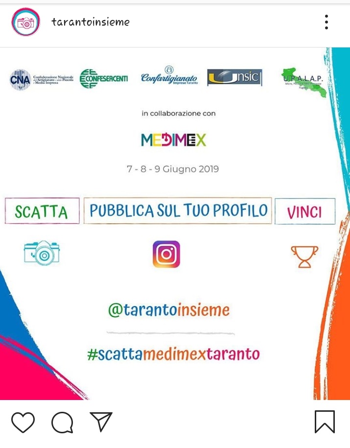 Medimex 2019 Arriva il concorso #scattamedimextaranto