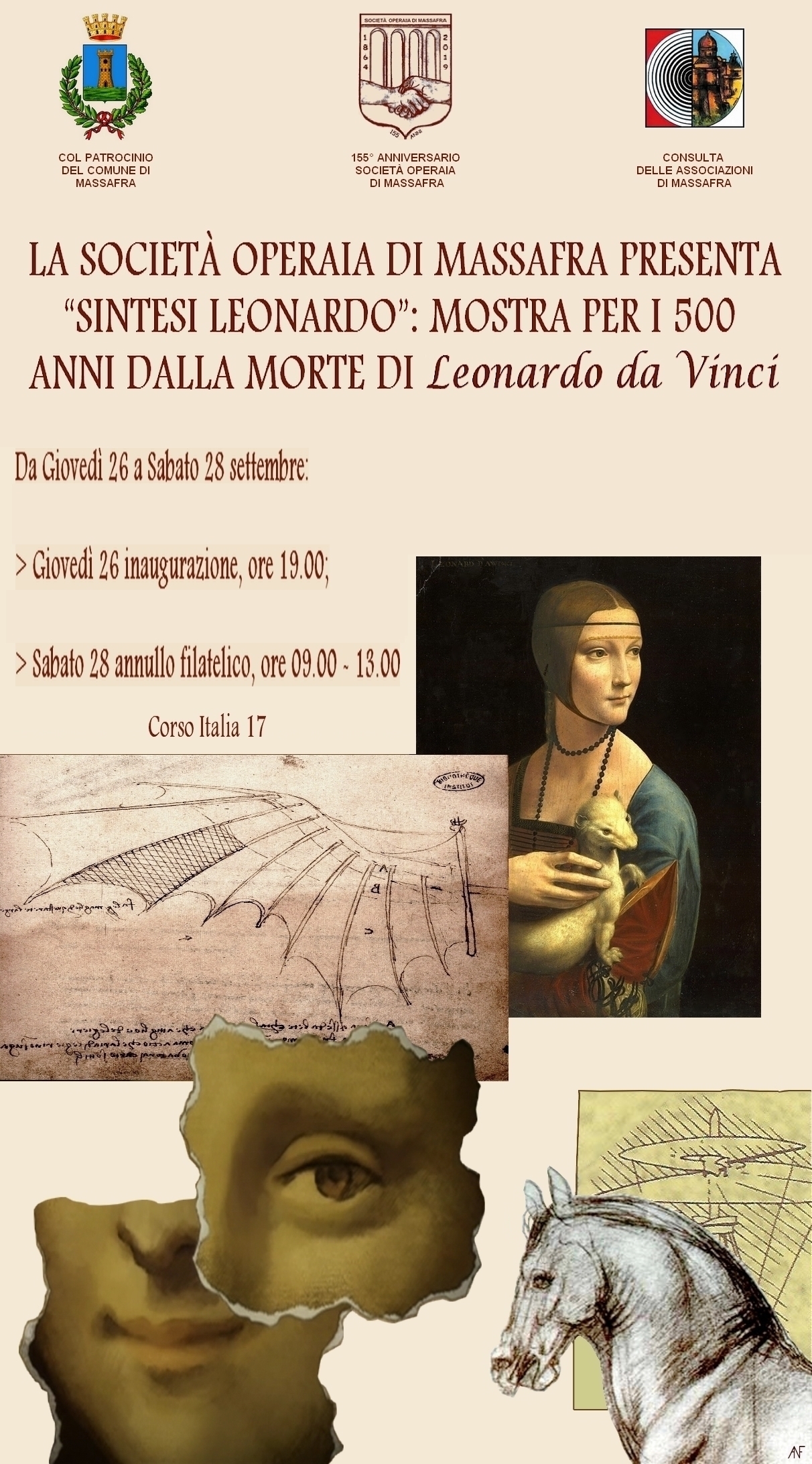 La Società Operaia di Massafra presenta “Sintesi Leonardo”