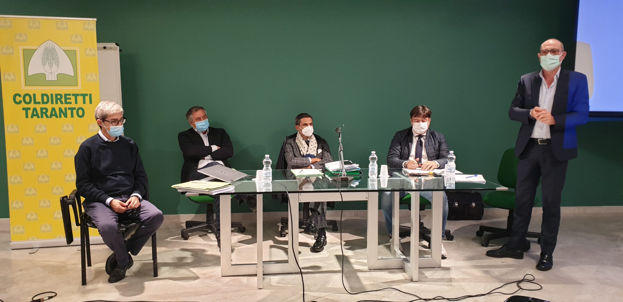 Il consiglio provinciale Coldiretti Taranto incontra l’assessore regionale all’agricoltura Donato Pentassuglia