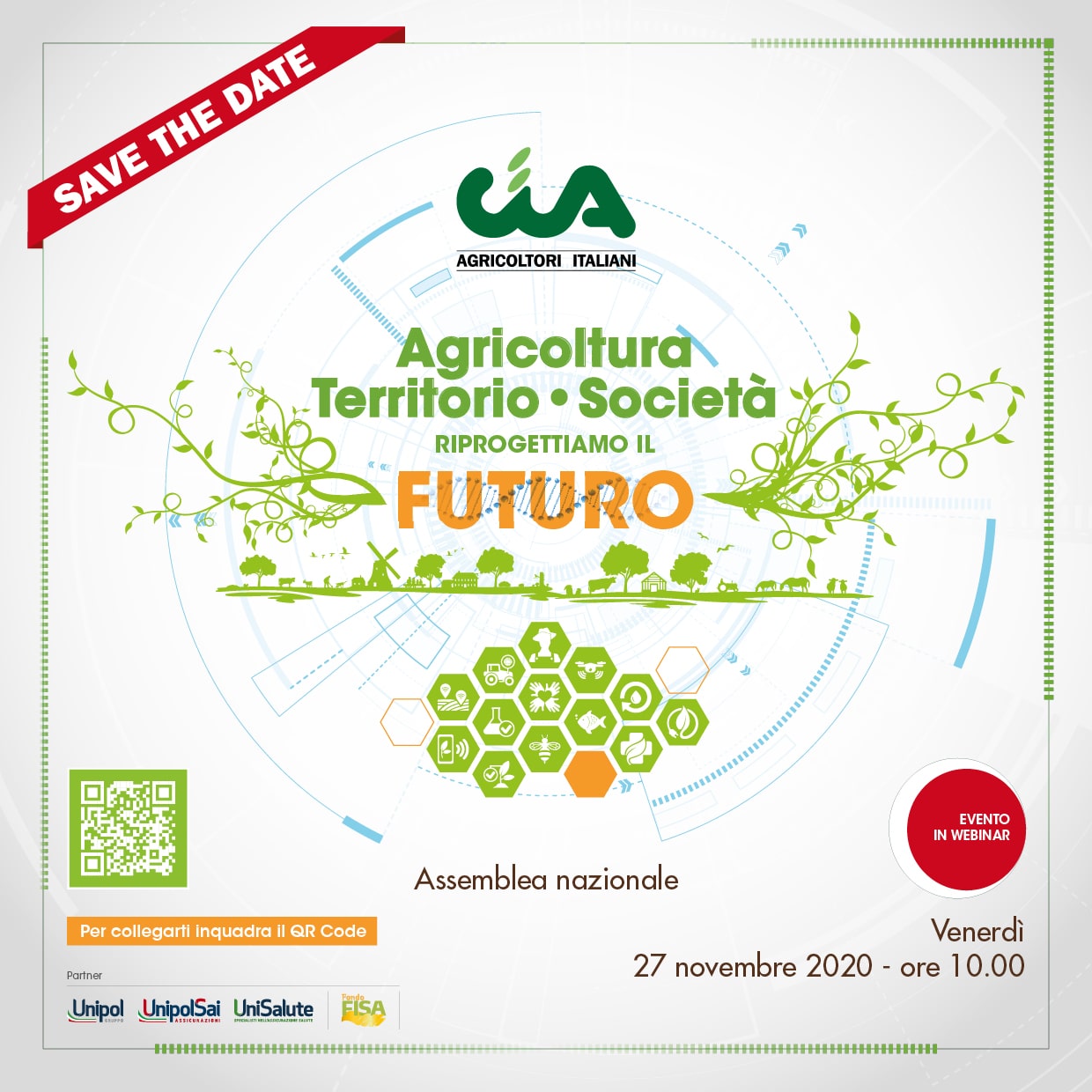 Riprogettiamo il futuro con Agricoltura Territorio e Società