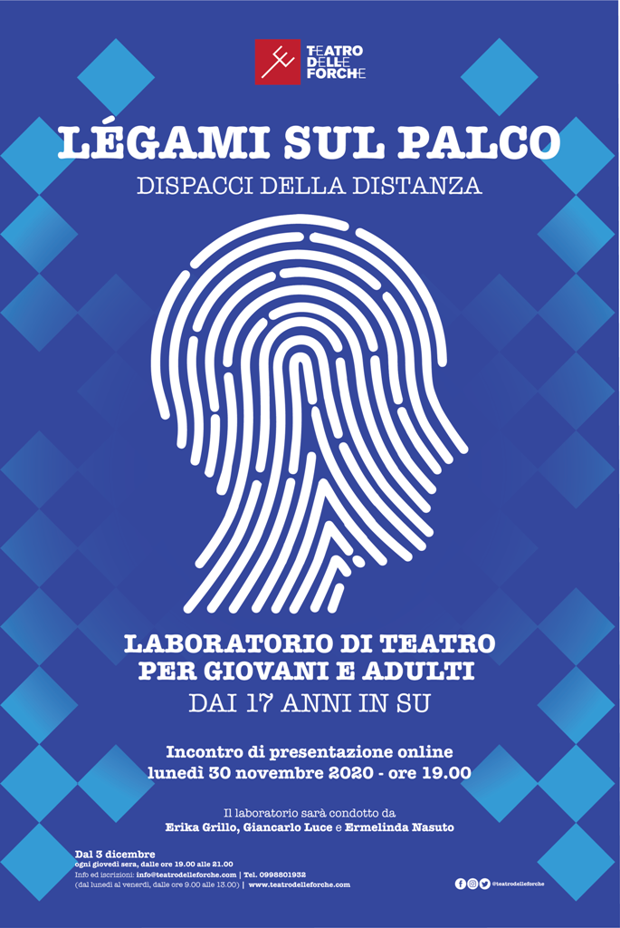 Incontri di presentazione online laboratori teatrali “Légami sul palco”