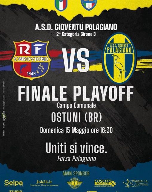 ASD Gioventù Palagiano: FINALE PLAYOFF